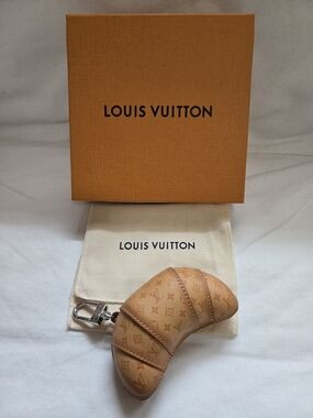 Louis Vuitton Monogram Croissant Bag Charm